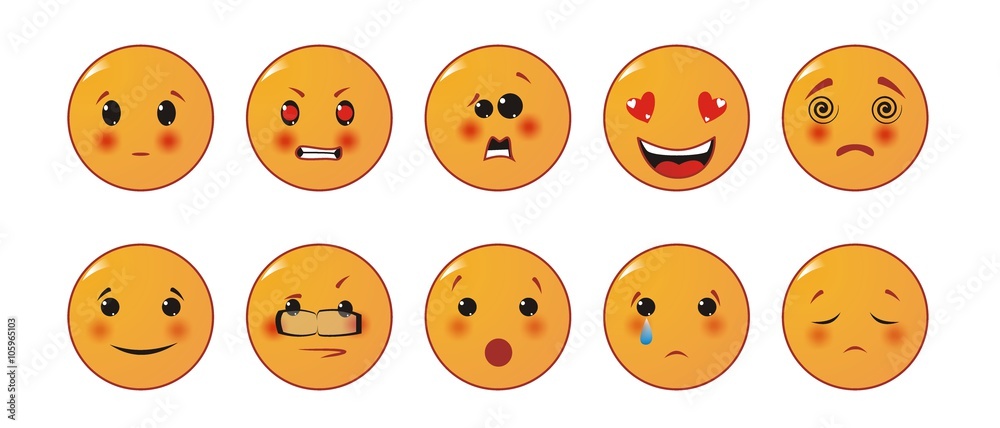 Set of Emoticons Set of Emoticons