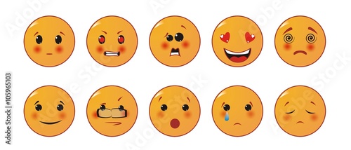 Set of Emoticons