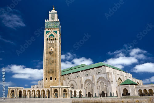 Morocco. Casablanca. Mosque of Hassan II