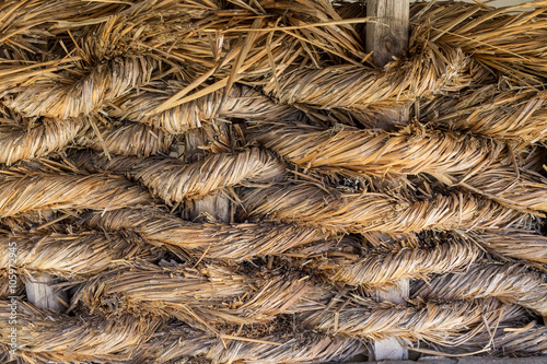 Vintage horizontal wooden texture. Background old panels with copy space