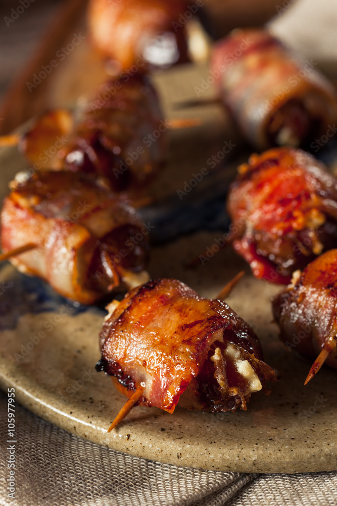 Homemade Bacon Wrapped Dates