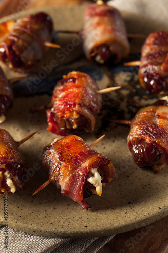 Homemade Bacon Wrapped Dates