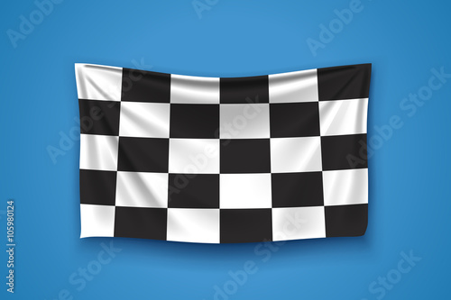 picture of finish flag