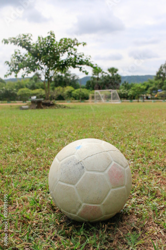 plastic soccer ball