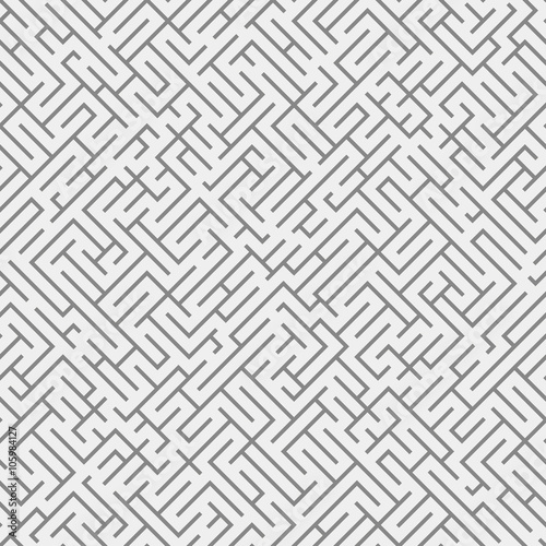 Abstract background - maze (pattern seamless)