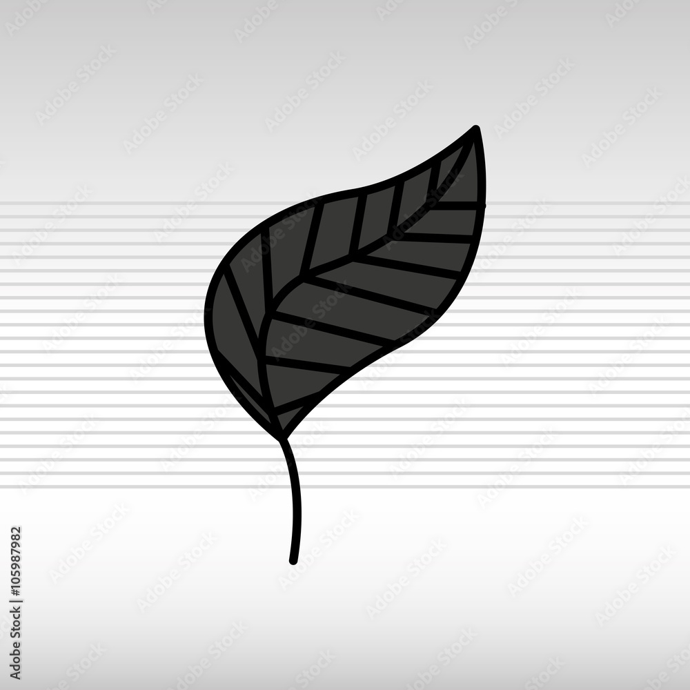 leaf icon design leaf icon design