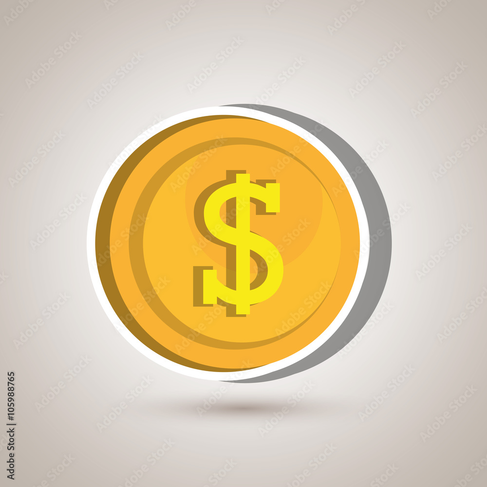 Obraz premium money icon design 