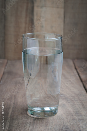 glasses of drinking water.