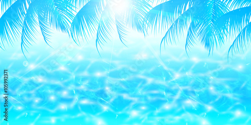 海　夏　風景　背景