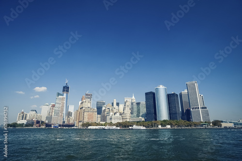 manhattan new york skyline
