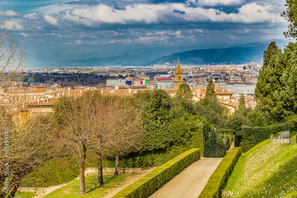 Breathtaking views of the palaces and churches of Florence