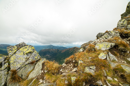 View of Tatra Mountains in Slovakia photo