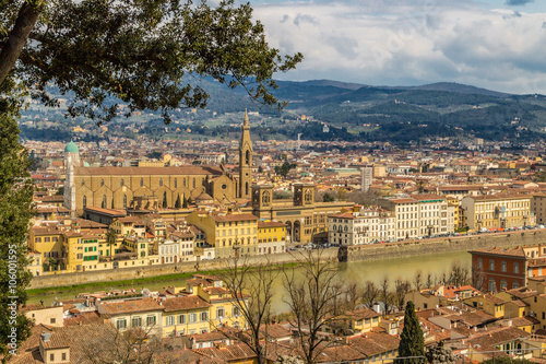 Breathtaking views of the palaces and churches of Florence
