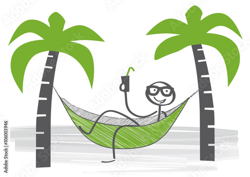 Urlaubsparadies - Entspannung in der Hängematte