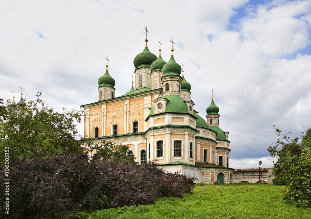 Assumption cathedral in Goritsky Monastery. Pereslavl-Zalessky. Yaroslavl Oblast. Russia