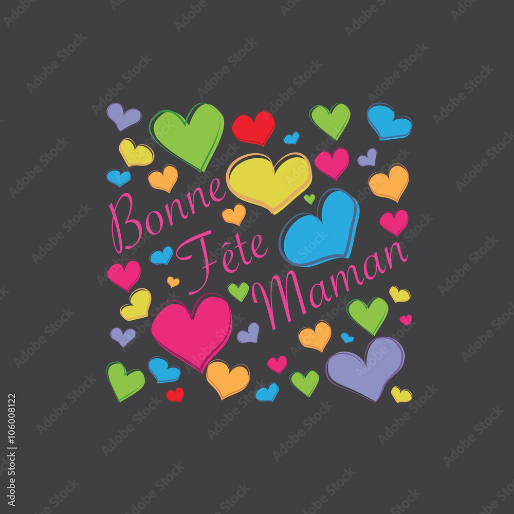 Bonne Fête Maman-carré central.-2ai Bonne Fête Maman-carré central.-2ai