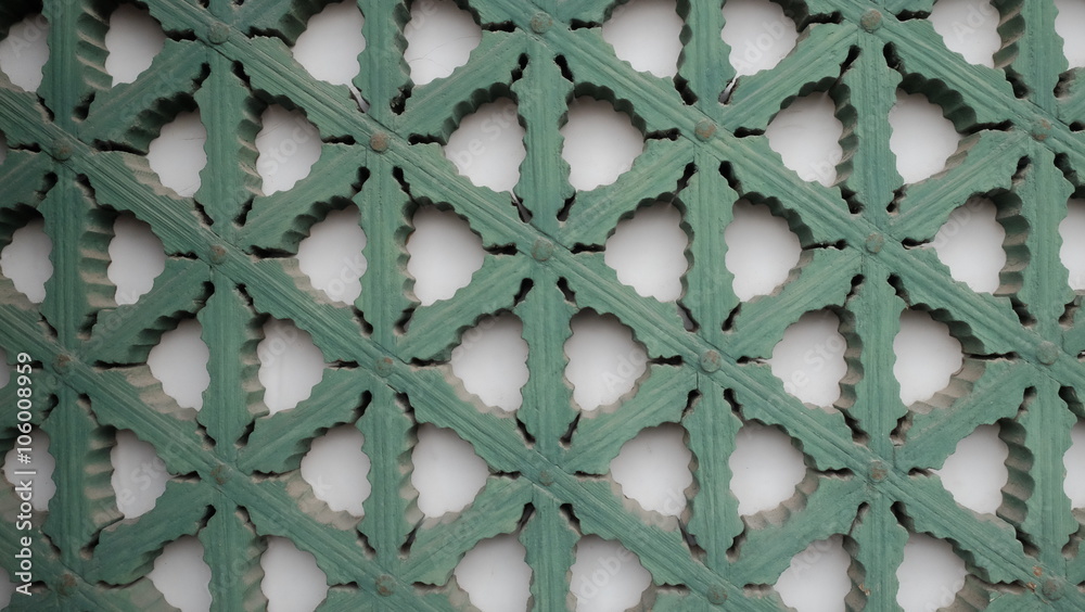 detail of the wall design detail of the wall design