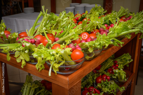 Pinzimonio, verdure fresche  photo