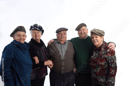 Group of senior people