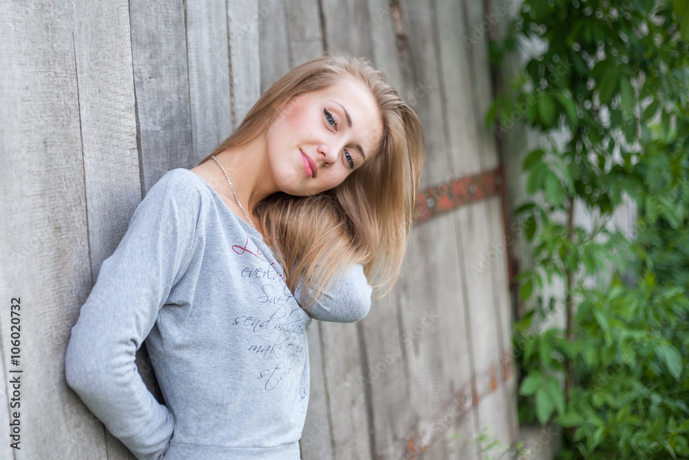 Cute teenage girl posing Cute teenage girl posing