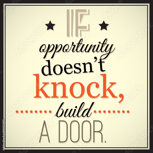 Motivational, inspirational vector quotation about success.