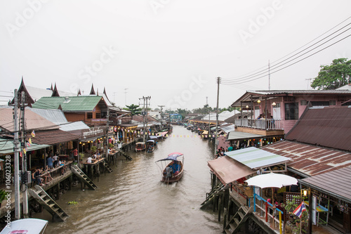 Ampawa Floating Market in Thailand