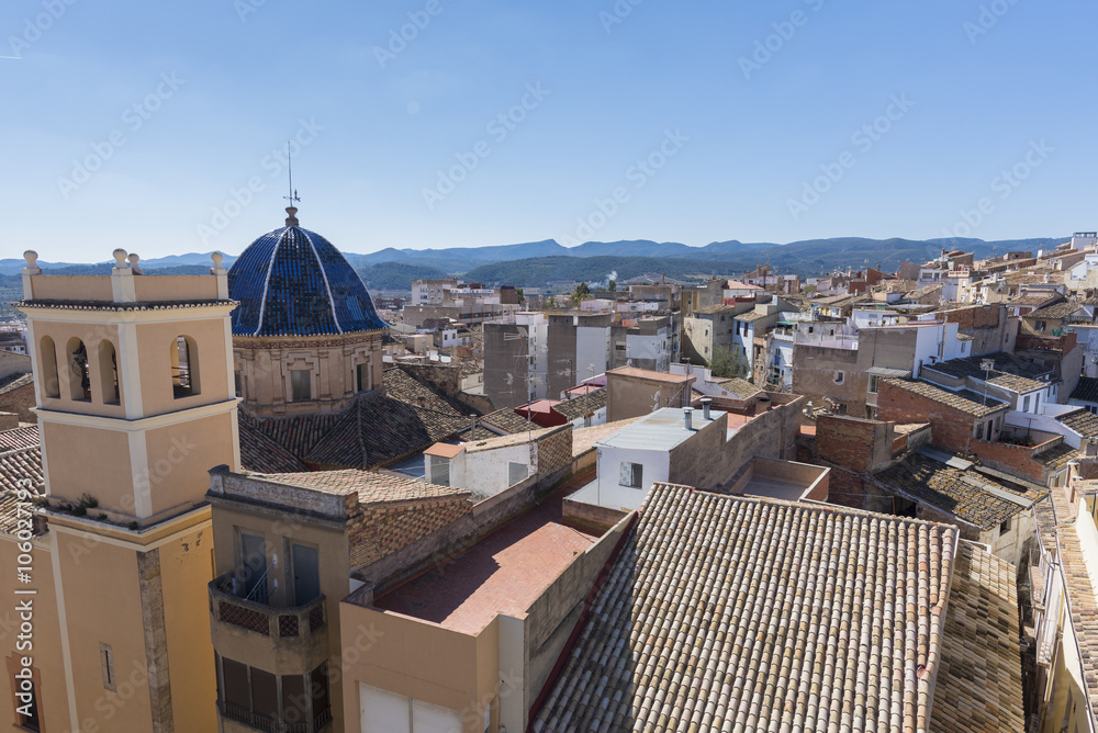 Vista de Segorbe (Castellon, España).