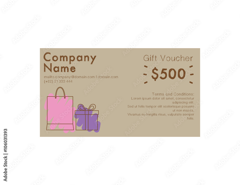 Gift Voucher Shopping 500 dollar Gift Voucher Shopping 500 dollar