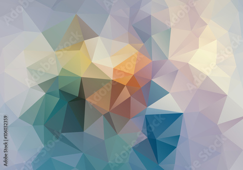 Light abstract background with angular shapes 