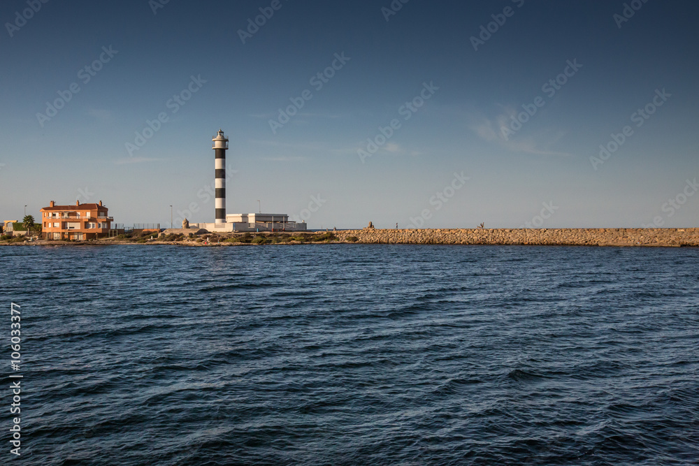 Lighthouse in the bay