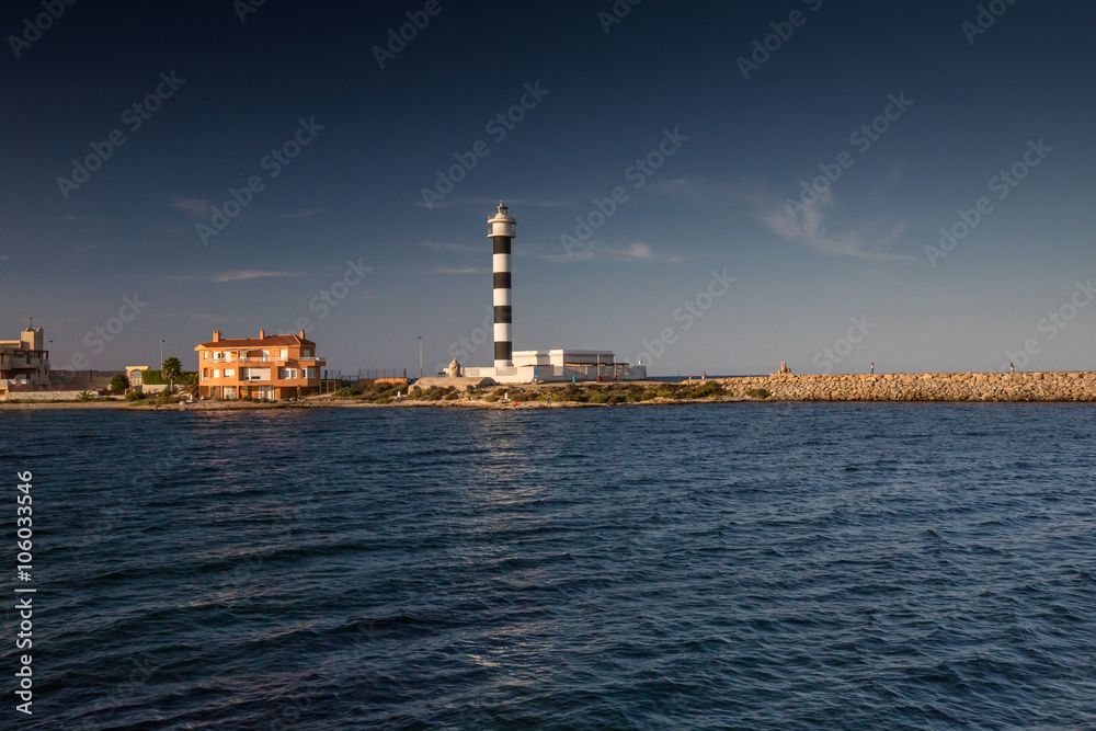 Lighthouse in the bay