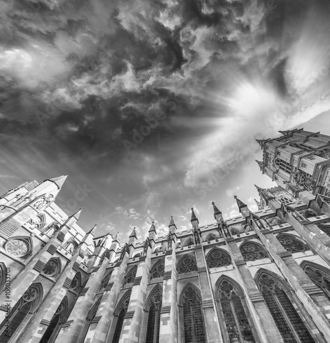 The Westminster Abbey, London