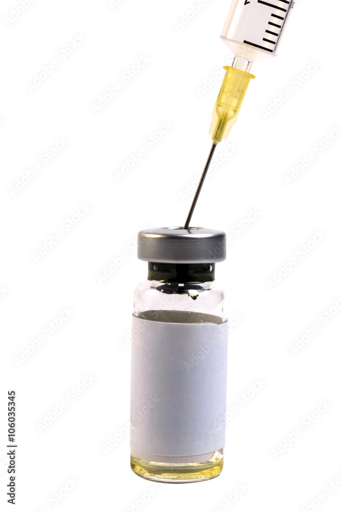 Prepare for injection. Ready to put a vaccine. Prepare for injection. Ready to put a vaccine.