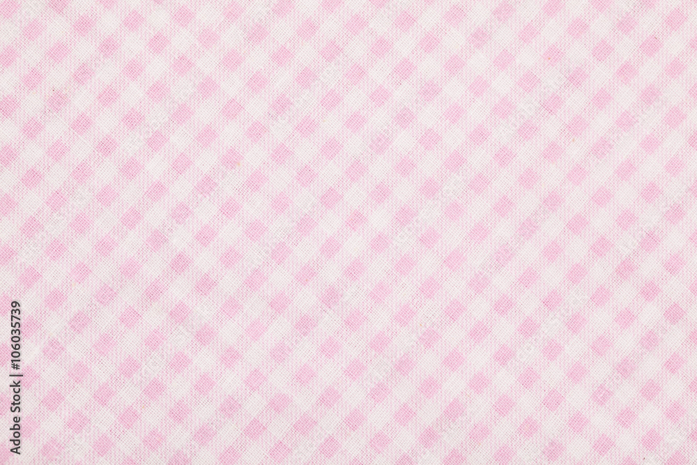 Pink textile, napkin, tablecloth on blue wooden kitchen table. View from above, top with copy space. Traditional pattern and color. Pink textile, napkin, tablecloth on blue wooden kitchen table. View from above, top with copy space. Traditional pattern and color.
