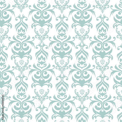 Seamless damask background