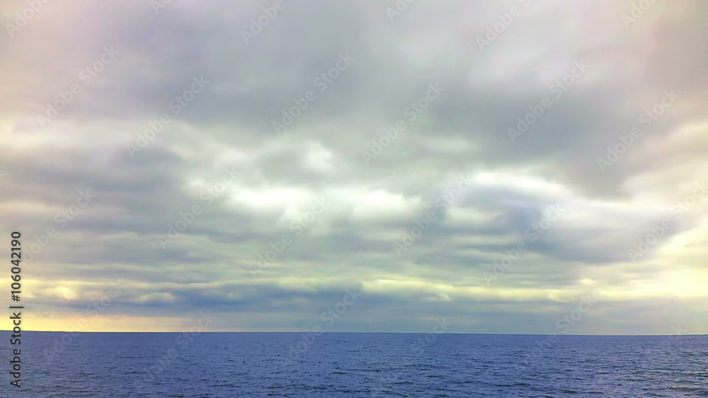Time lapse, movement of clouds. Time lapse, movement of clouds.