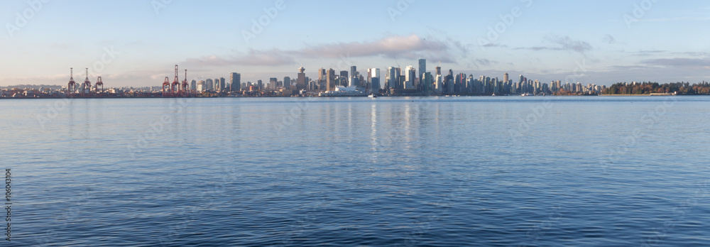 Vancouver, Canada skyline, seen from North Vancouver Vancouver, Canada skyline, seen from North Vancouver