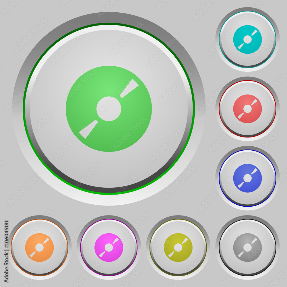 DVD push buttons DVD push buttons