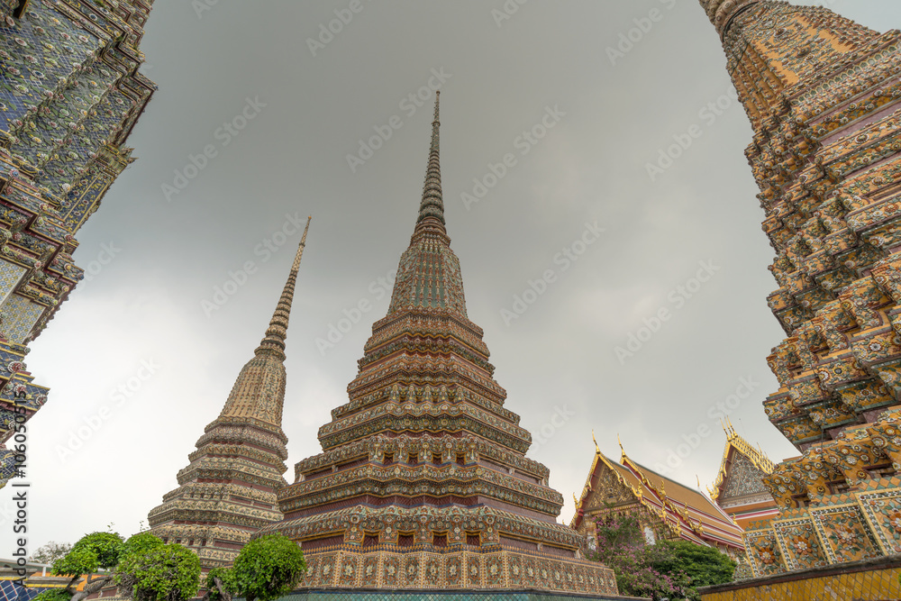 Schloss- und Tempelanlagen in Bangkok, Thailand