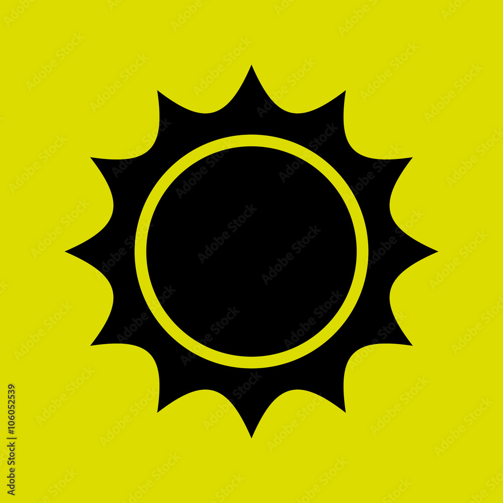 sun icon design sun icon design
