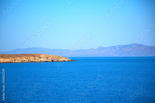 greece from the boat islands
