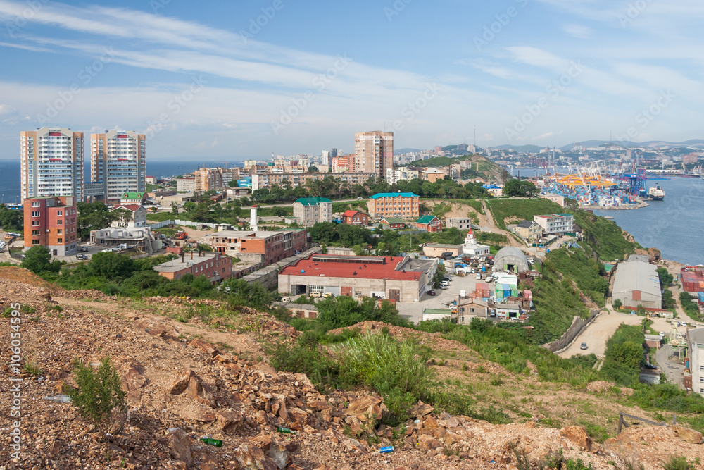 View of Vladivostok,  Russia