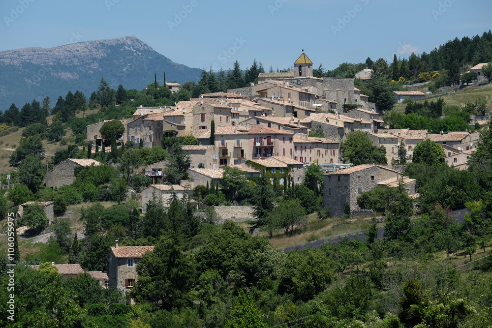 F, Provence, Vaucluse, Blick auf Aurel