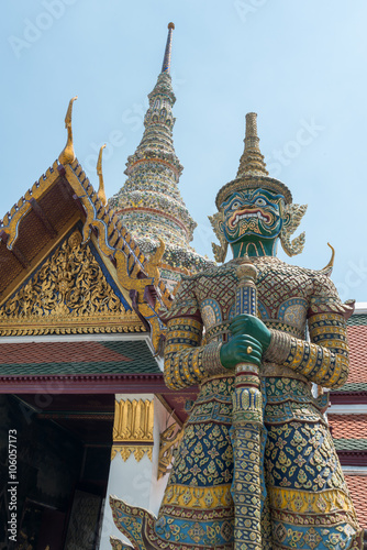 Schloss- und Tempelanlagen in Bangkok  Thailand