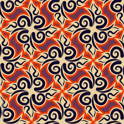 Uzbek pattern. Traditional national pattern of Uzbekistan. Textu
