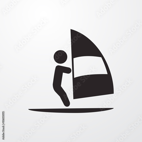Windsurfing icon
