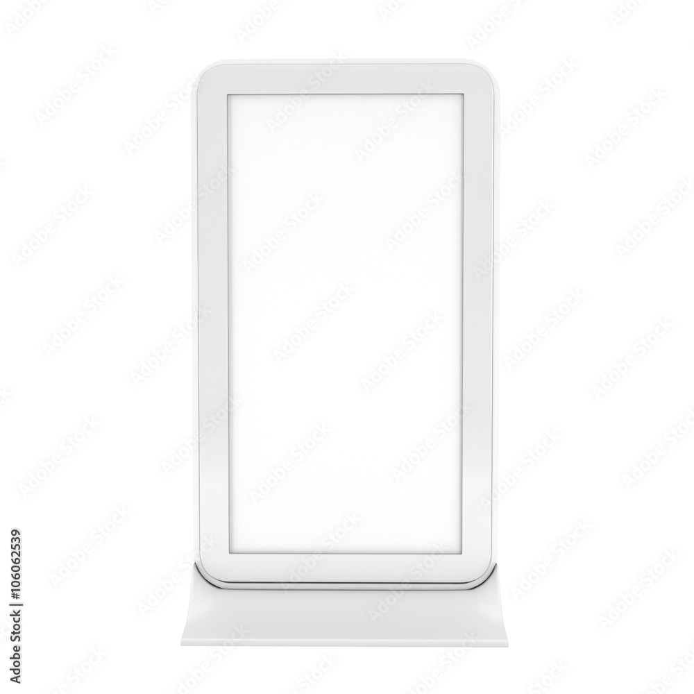 Trade show booth LCD kiosk stand. Trade show booth LCD kiosk stand.