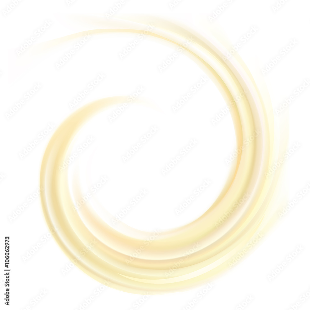 Vector yellow background of swirling creamy texture Vector yellow background of swirling creamy texture