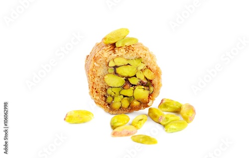 Arabic pistachios sweets