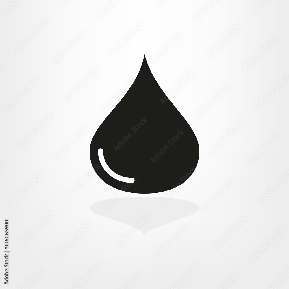 Fototapeta premium drop icon